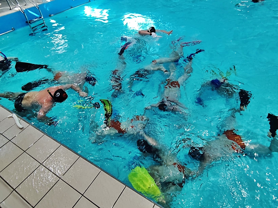 Hokej pod wodą Walenie Siemianowice Śląskie Trening 14 III 2026